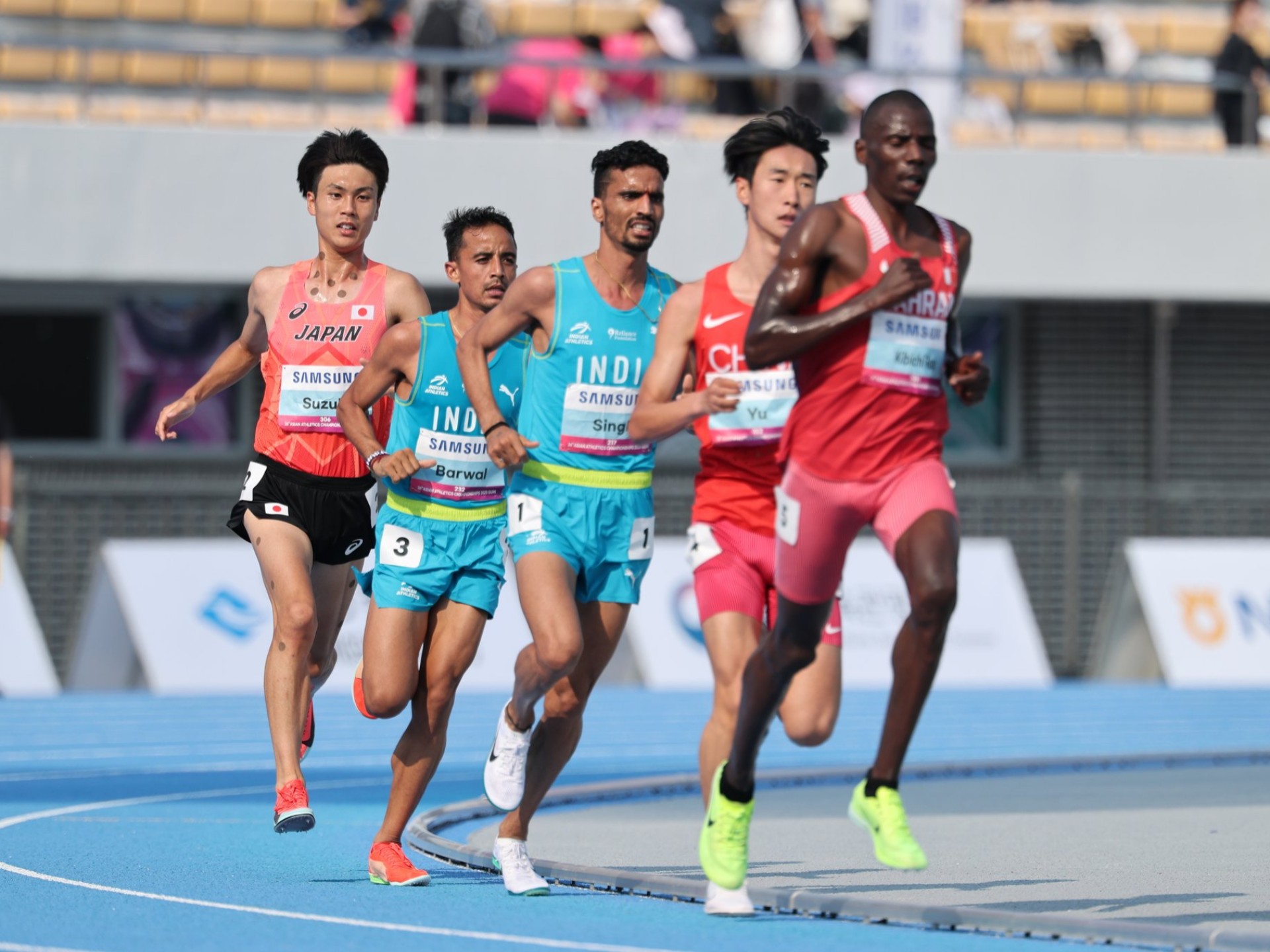 尼泊尔田径选手冲刺成功，实至名归的简单介绍